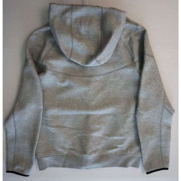 Nike FB7921-063 Men Sz L Gray Heather Tech Fleece Windrunner Full-Zip Hoodie - Picture 8 of 8